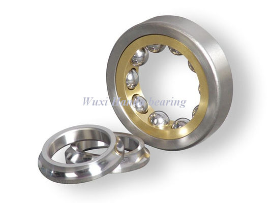 GCR15，AISI52100，DIN100Cr6 Bearing Steel Angular Contact Ball Bearing wholesalers