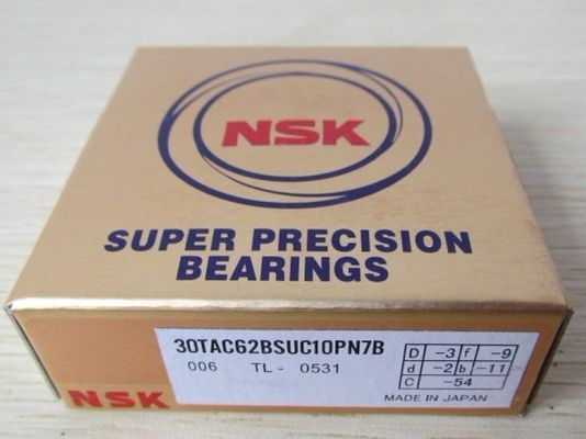 China GCR15，AISI52100，DIN100Cr6 Bearing Steel Angular Contact Ball Bearing 30TAC62B exporter