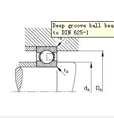 61800, 6800 series Deep Groove Ball Thin-wall Bearing factory