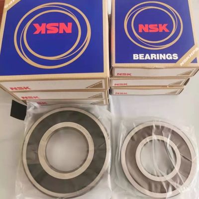 Dustproof Single Row NSK Deep Groove Ball Bearing 40x80x18mm 6208 DDU C3